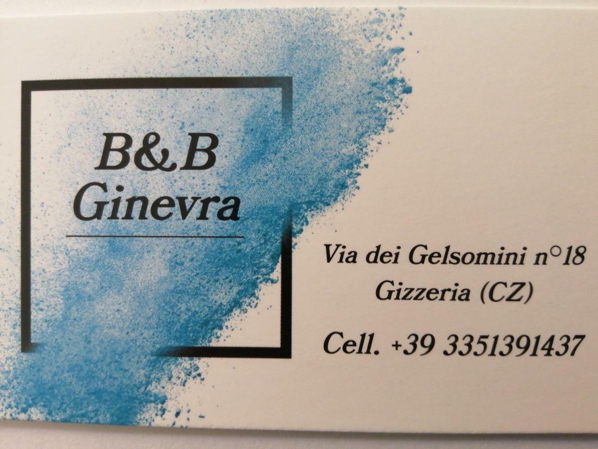 B&B Ginevra Gizzeria Εξωτερικό φωτογραφία